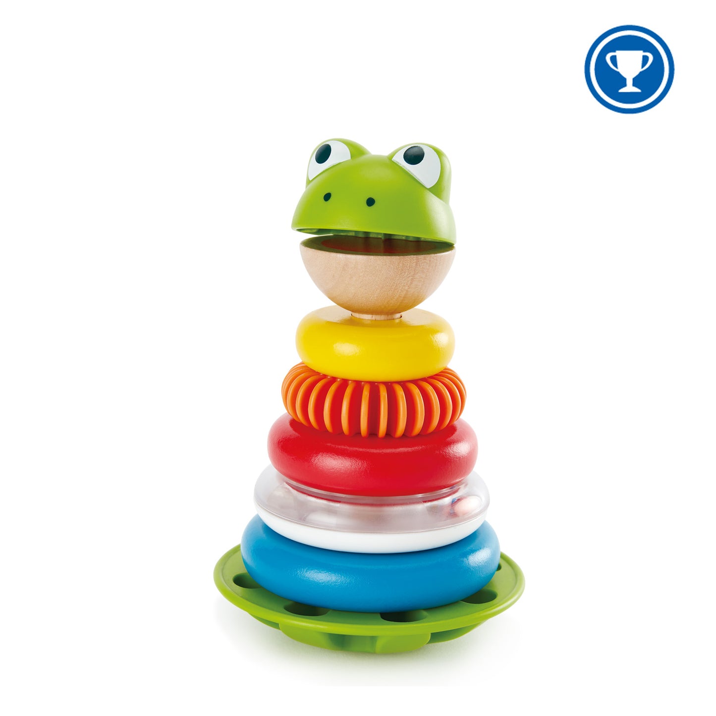 Mr. Frog Stacking Rings Planète des jouets hape casablanca maroc