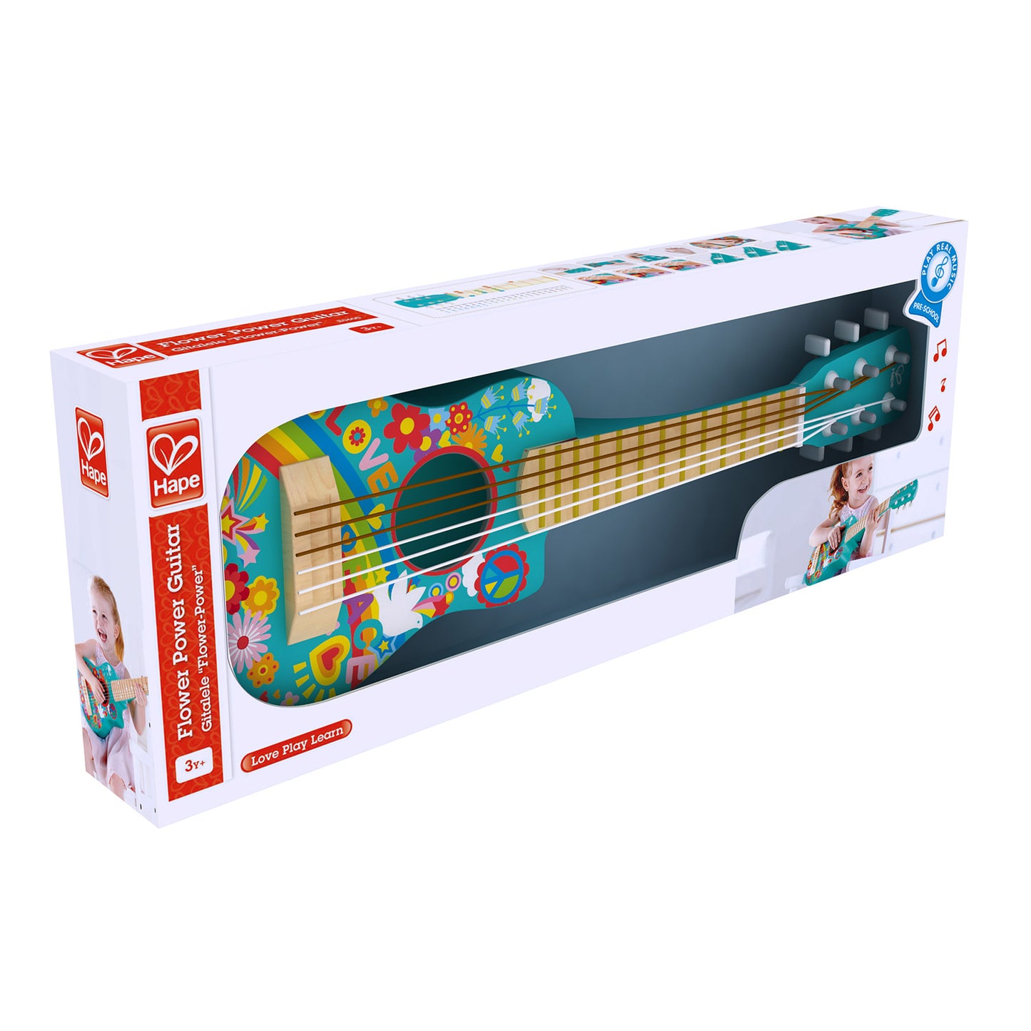 Flower Power Guitar – Hape : La Guitare des Petits Rockstars !
Disponible dès maintenant sur Planète des Jouets. Offrez à votre enfant un jouet musical qui allie beauté, amusement et apprentissage !