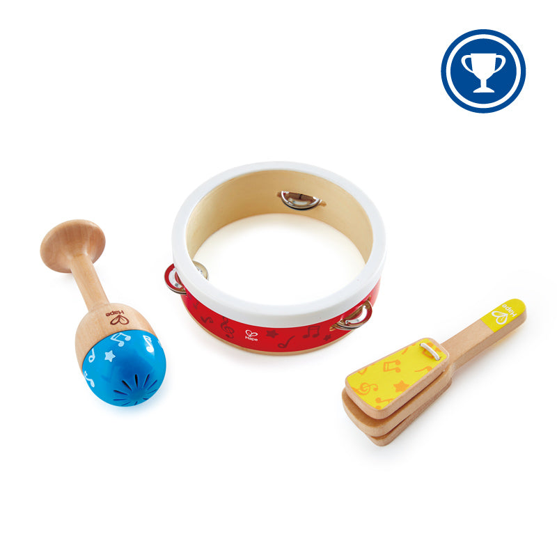 Junior Percussion Set – Hape
Disponible dès maintenant sur Planète des Jouets, livraison partout au Maroc. Offrez à votre enfant un monde de sons et de rythmes pour éveiller sa créativité !