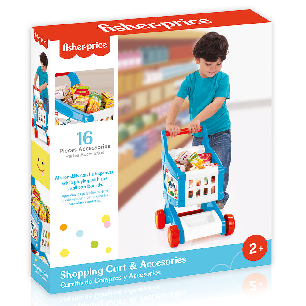 Le Fisher Price Shopping Cart de DOLU est Disponible dès maintenant sur Planète des Jouets, avec livraison rapide dans toutes les régions du Maroc.