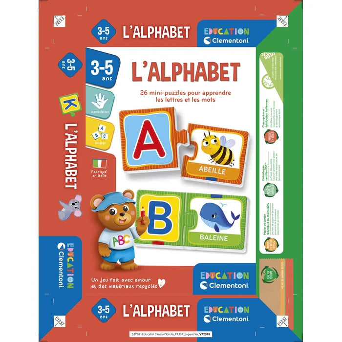 L'alphabet clémentoni, planète des jouets casablanca