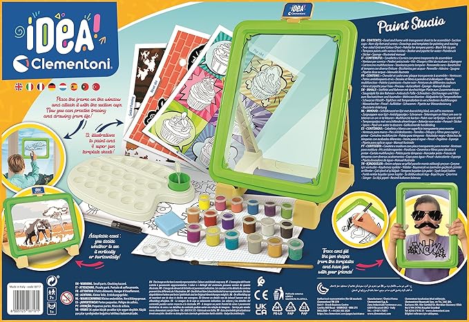Le Idea Atelier de Peinture de Clémentoni est Disponible dès maintenant sur Planète des Jouets, avec livraison rapide dans toutes les régions du Maroc.