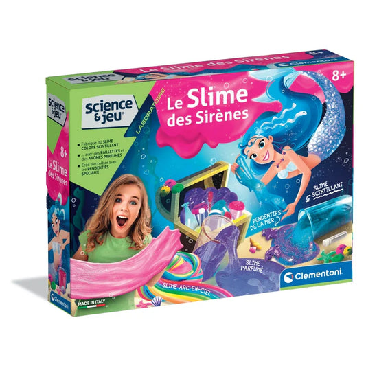 Le Slime Scintillant des Sirènes de Clémentoni Disponible dès maintenant sur Planète des Jouets, avec livraison rapide dans toutes les régions du Maroc.
