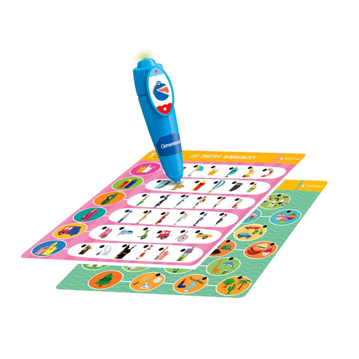 Le Stylo Interactif - Premiers Exercices de Clémentoni  Disponible dès maintenant sur Planète des Jouets, avec livraison rapide dans toutes les régions du Maroc.