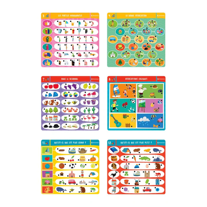 Le Stylo Interactif - Premiers Exercices de Clémentoni  Disponible dès maintenant sur Planète des Jouets, avec livraison rapide dans toutes les régions du Maroc.