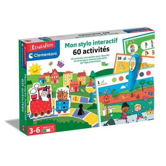 Le Stylo Parlant 60 Activités de Clémentoni Disponible dès maintenant sur Planète des Jouets, avec livraison rapide dans toutes les régions du Maroc.