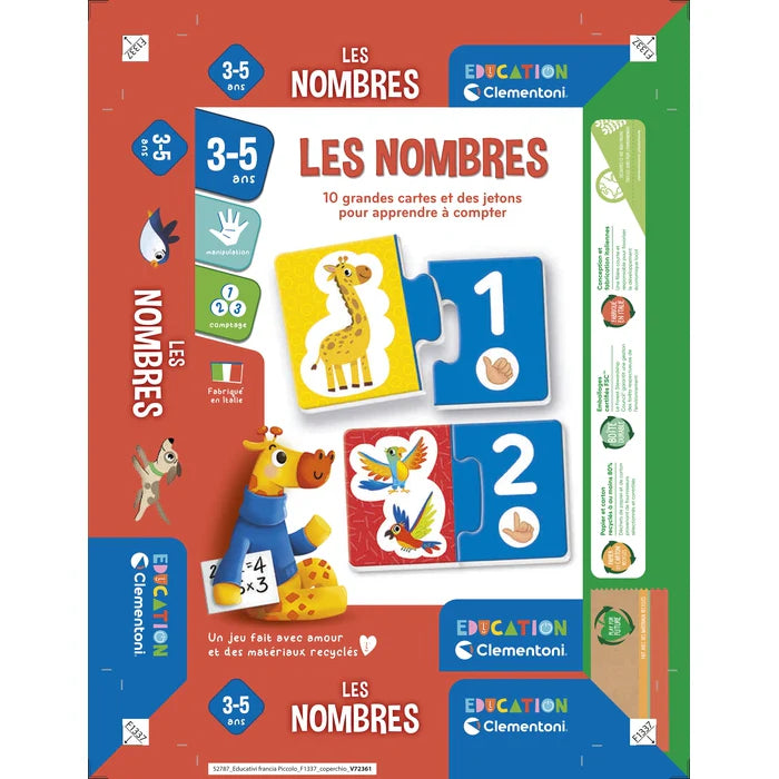 Les Nombres – Clémentoni Disponible dès maintenant sur Planète des Jouets, avec livraison rapide dans toutes les régions du Maroc.