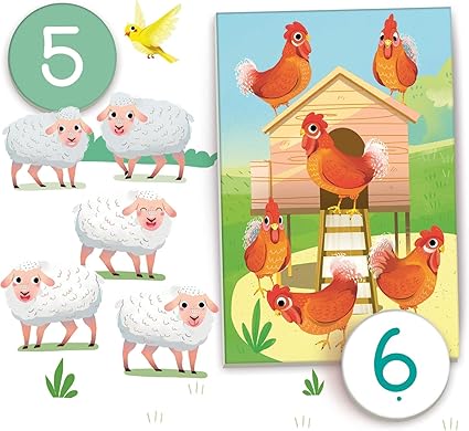 Le jeu éducatif Les Nombres de 1 à 10 de Clémentoni Disponible dès maintenant sur Planète des Jouets, avec livraison rapide dans toutes les régions du Maroc.