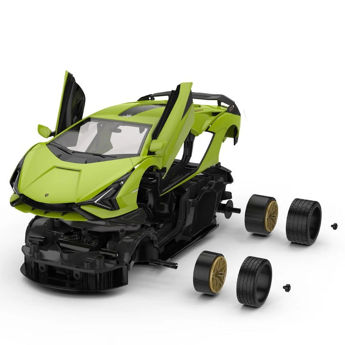 Découvrez la RASTAR RC 1/18 Lamborghini Sián, une voiture télécommandée qui incarne l'élégance et la puissance de la première supercar hybride de Lamborghini. Ce modèle réduit est parfait pour les amateurs de voitures de luxe et de télécommandes, combinant design authentique et performances exceptionnelles.