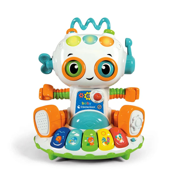 Yoko est bien plus qu’un simple jouet : c’est un compagnon d’apprentissage interactif et amusant, conçu par Clémentoni pour captiver l’attention des enfants tout en stimulant leur curiosité et leur développement intellectuel. Avec sa personnalité attachante et ses fonctionnalités interactives, Yoko devient le meilleur ami des petits explorateurs.