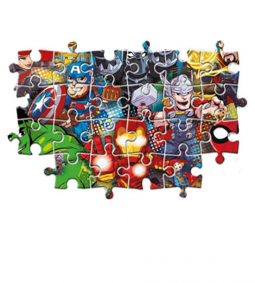 puzzles 60 SUPER HERO ADVENTURE Clémentoni planète des jouets casablanca maroc