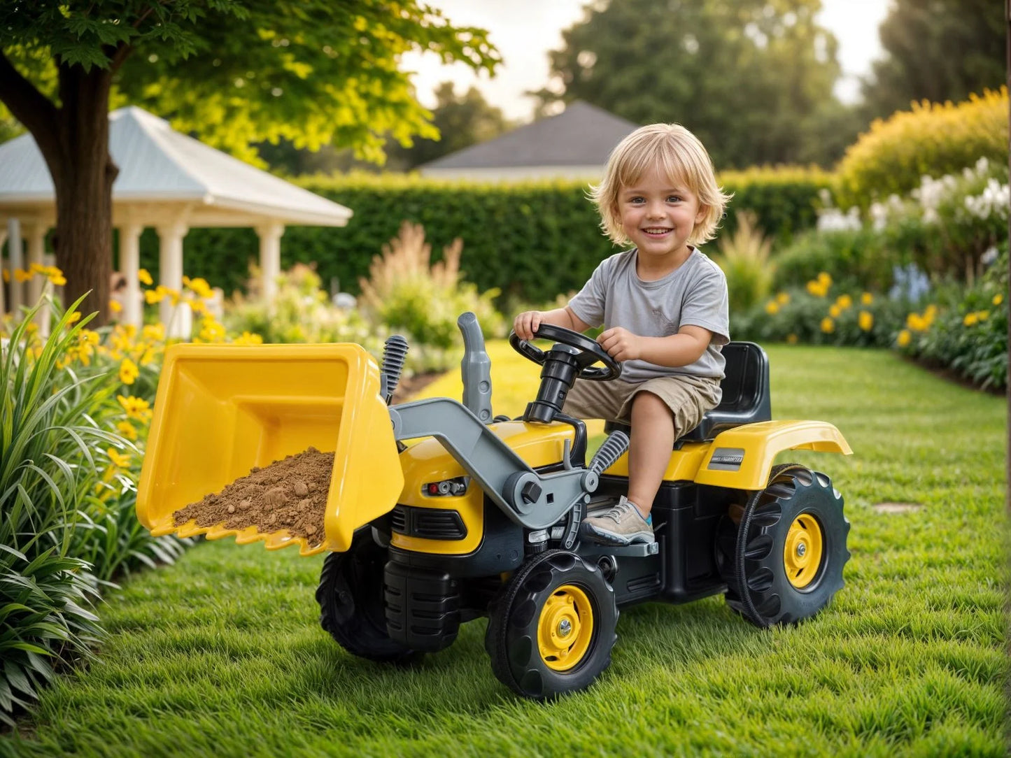 tracteur à pédales DOLU Planète des jouets Casablanca