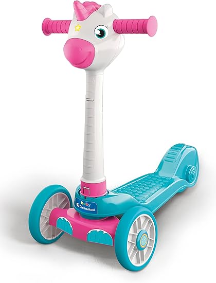 Le Baby Unicorn Push Trotinette de Clémentoni  Disponible dès maintenant sur Planète des Jouets, avec livraison rapide dans toutes les régions du Maroc.