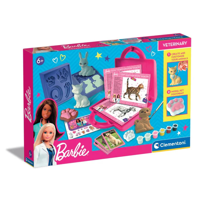 Barbie Vétérinaire de Clémentoni  Disponible dès maintenant sur Planète des Jouets, avec livraison rapide dans toutes les régions du Maroc.