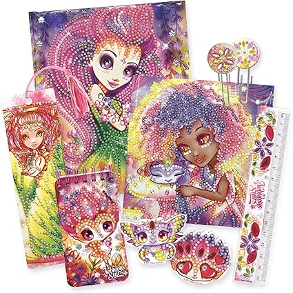 Faites briller votre créativité avec le Dazzle-by-Number Stationery de Nebulous Stars, disponible sur Planète des Jouets;avec livraison dans toutes les régions du Maroc ! !