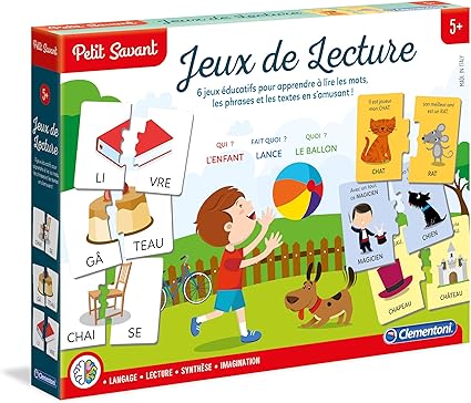 Le Jeux de Lecture de Clémentoni est  Disponible dès maintenant sur Planète des Jouets, avec livraison rapide dans toutes les régions du Maroc.