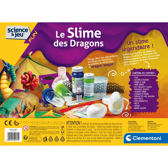 Le Slime des Dragons de Clémentoni Disponible dès maintenant sur Planète des Jouets, avec livraison rapide dans toutes les régions du Maroc.