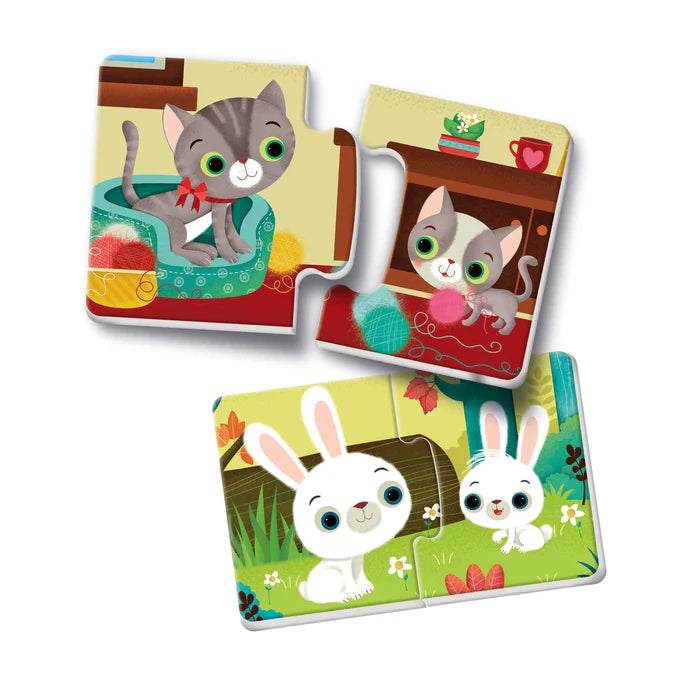 clémentoni planète des jouets les animaux et leur petit